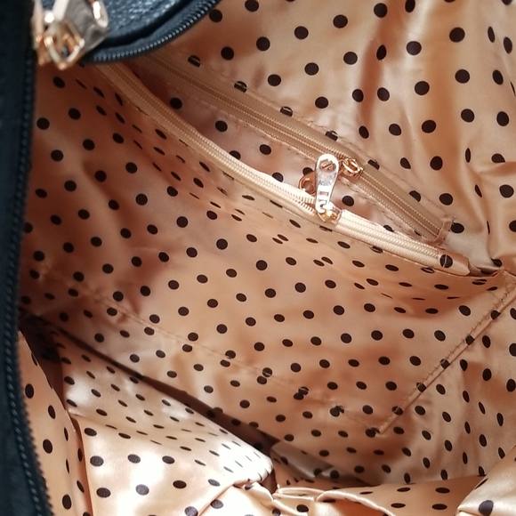Sparkling Hobo handbag with tassel